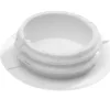 Skruer^Heco Takdeksel 14 mm hvitt