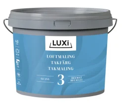 Takmaling^Luxi Takmaling glans 3 4,5 liter - Hvit