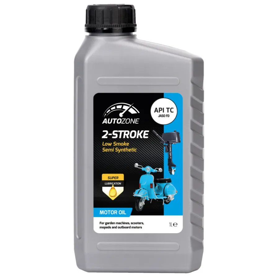 Motorolje & Spylervæske^Autozone 2-takts motorolje 1 liter -