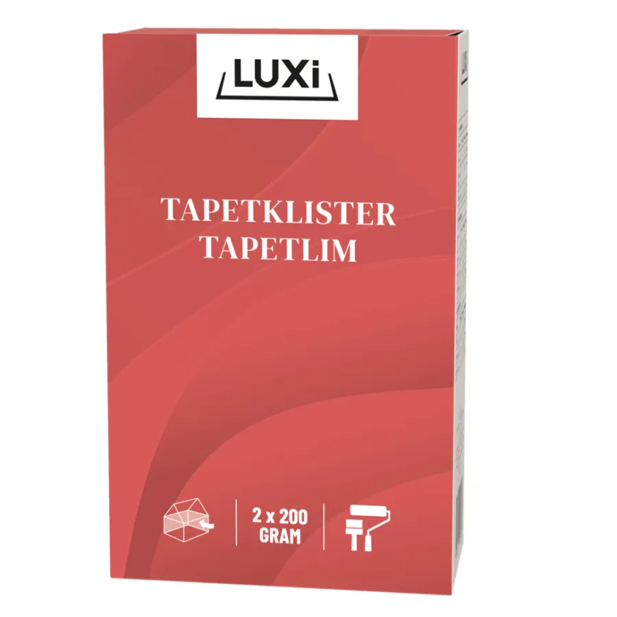 Tapetlim Og Klister^Luxi Tapetlim 2x200 g -