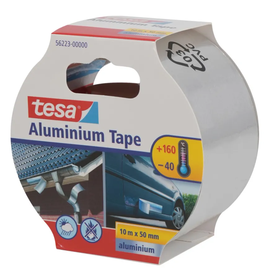Tape^Tesa ® Aluminiumstape 10 m x 50 mm