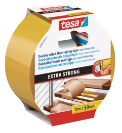 Tape|Tilbehør Til Gulv, Tak Og Vegger^Tesa Extra Strong teppetape 50 mm x 10 meter