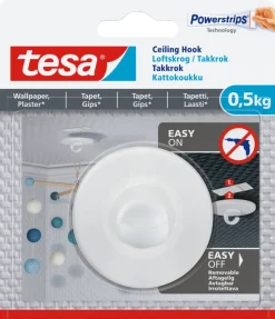 Boliginnredning|Tape^Tesa ® takkrok for tapet og gips 0,5 kg