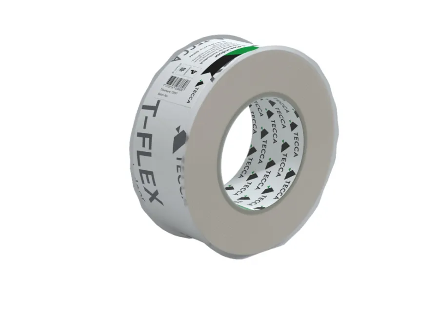 Isolasjon^Tecca Tetningstape T-Flex Indoor 50 mm x 25 meter -