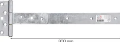 Grep & Hengsler^Home it T-hengsel galvanisert 300 mm