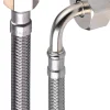 Dusjhoder & -Slanger^ Tilkoblingsslange Kombi Flex 3/4" x 1/2" 80 cm