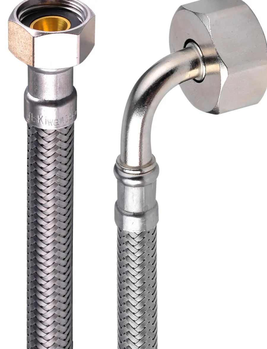Dusjhoder & -Slanger^ Tilkoblingsslange Kombi Flex 3/4" x 1/2" 80 cm
