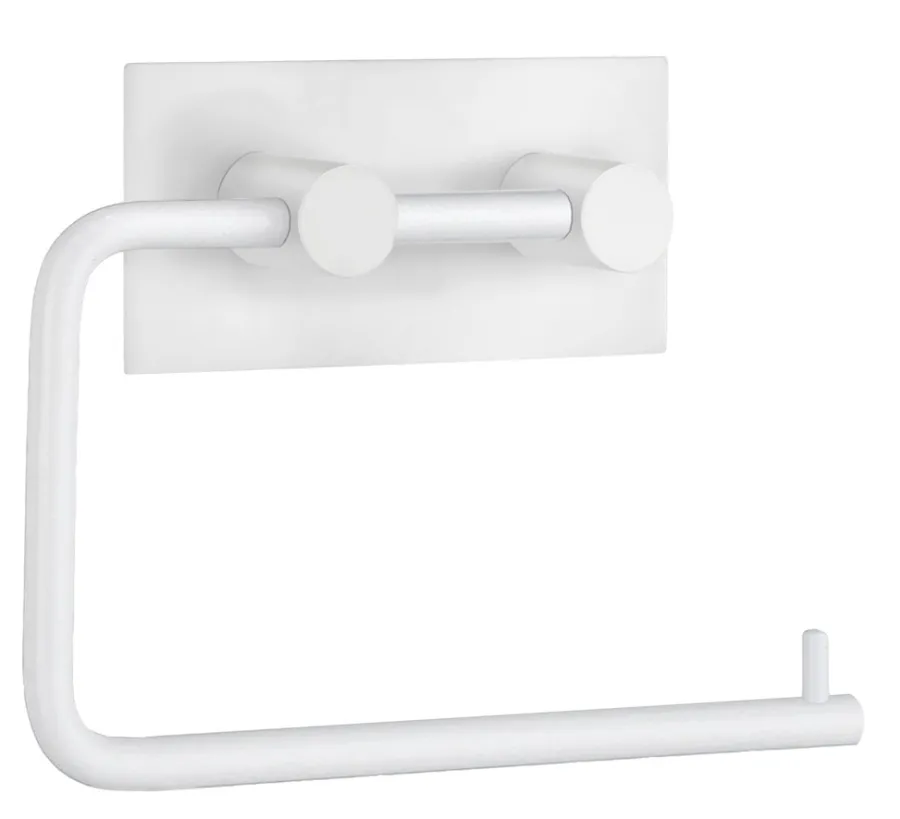 Tilbehør Til Badet^Beslagsboden Toalettpapirholder selvklebende - hvit