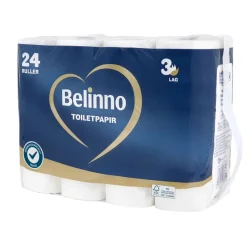 Husholdningsartikler^Belinno Toalettpapir 24 ruller -