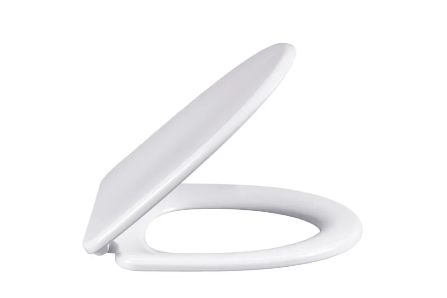 Toalettseter^REN Toalettsete hvit uten soft close -