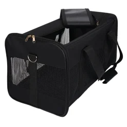 Hunde- Og Katteartikler^Petzone Transportveske til hund/katt str. L - Svart
