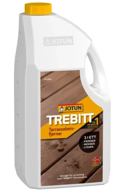 Tre-, Flise- Og Murrens^Jotun Trebitt Terrassebeisfjerner 4 liter -