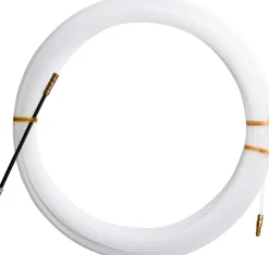 Kabler & Ledninger^Elworks Trekkefjær 10 meter nylon Hvit