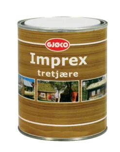 Trebeskyttelse^Gjøco Tretjære Imprex brun 0,75 liter - Lys brun
