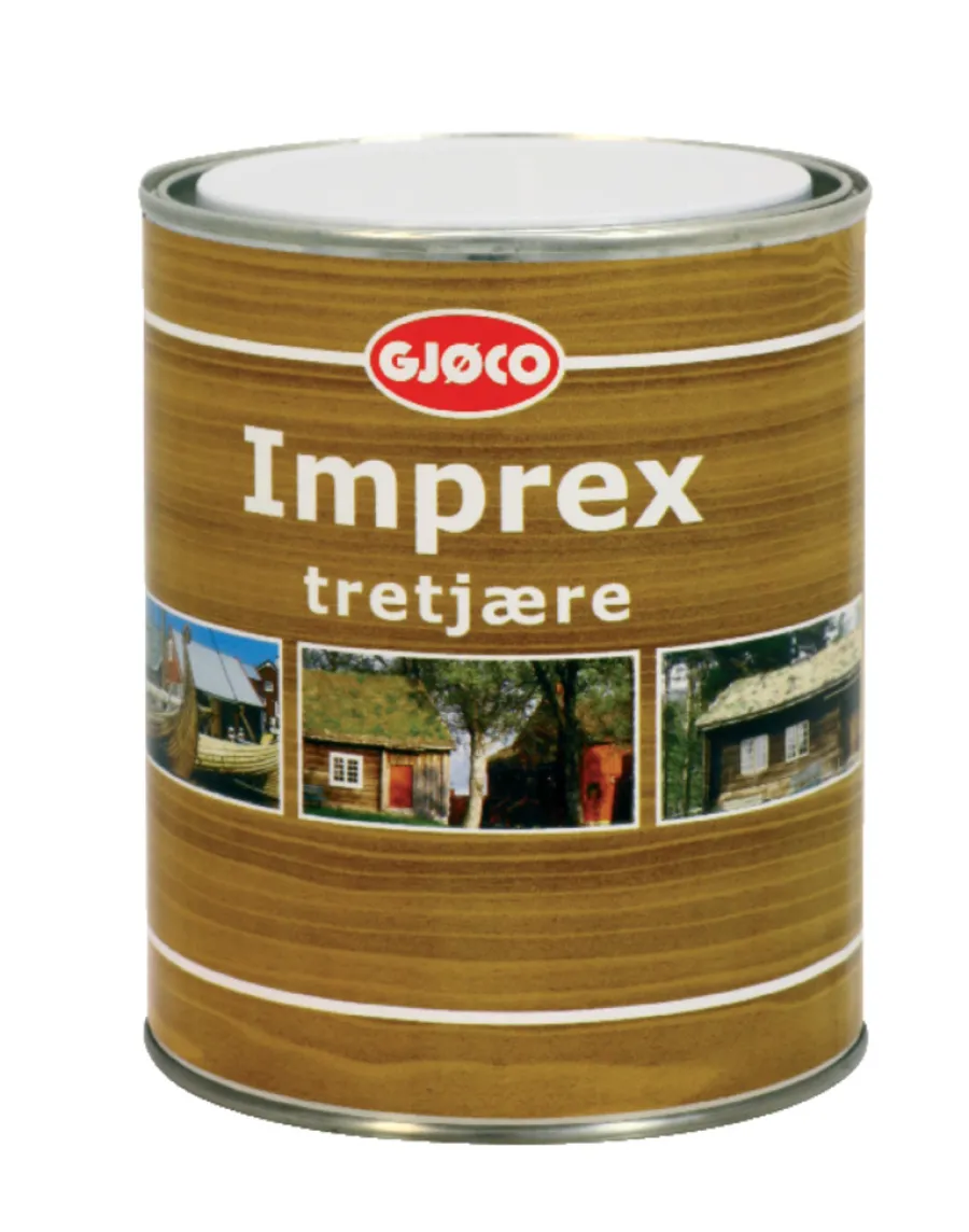 Trebeskyttelse^Gjøco Tretjære Imprex brun 0,75 liter - Lys brun
