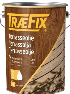 Treolje^Træfix Terrasseolje klar 5 liter Pine