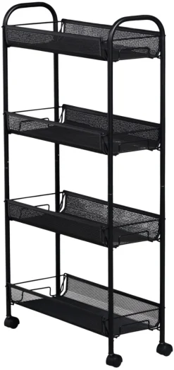 Boliginnredning^DAY Trillebord m/4 kurver – Svart