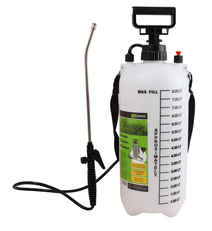 Pumper & Trykksprøyter^Garden Trykksprøyte 8 liter - ®