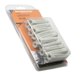 Plugger & Dybler^Heco Universalplugg 10 x 66 mm - 25 stk.