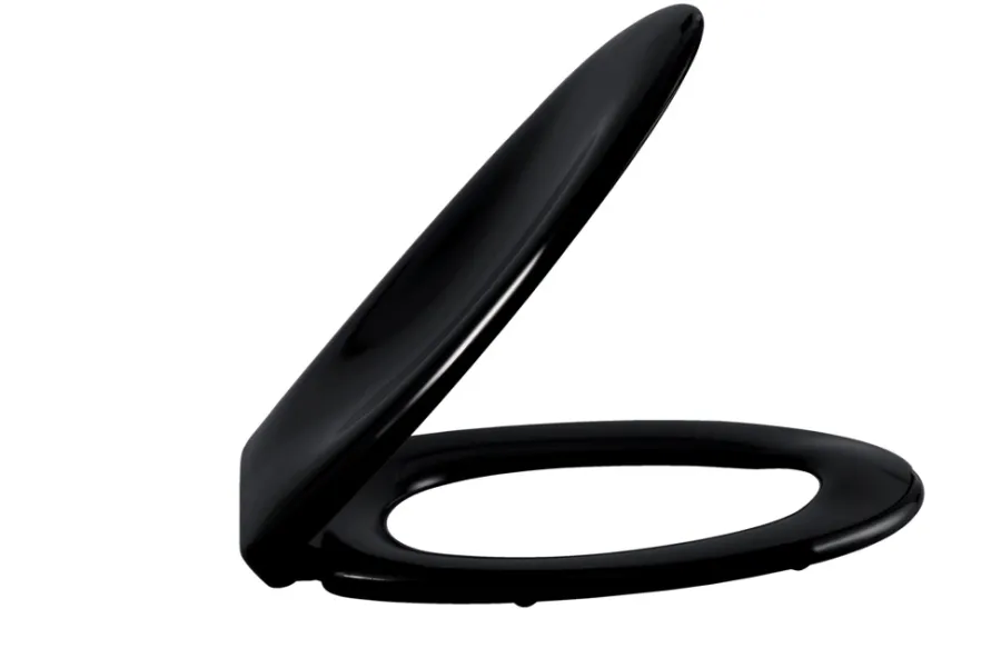 Toalettseter^REN Universal toalettsete med soft close - svart