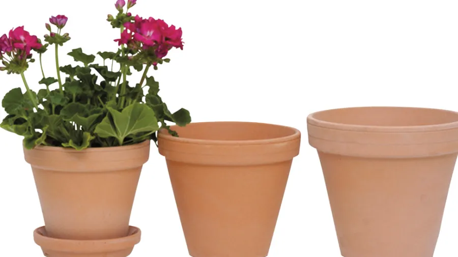 Krukker^Scan-Pot Urtepotte antikk Ø18 cm