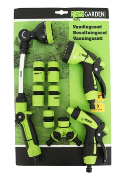 Koblinger & Sprøytepistoler^Garden Vanningssett 9 deler - ®