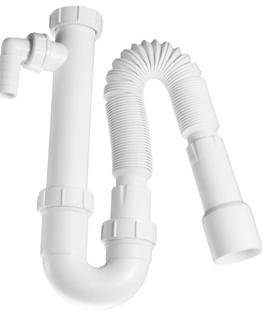 Reservedeler Til Kjøkkenvasker^ Vannlås 1 1/2" x 40/50 mm