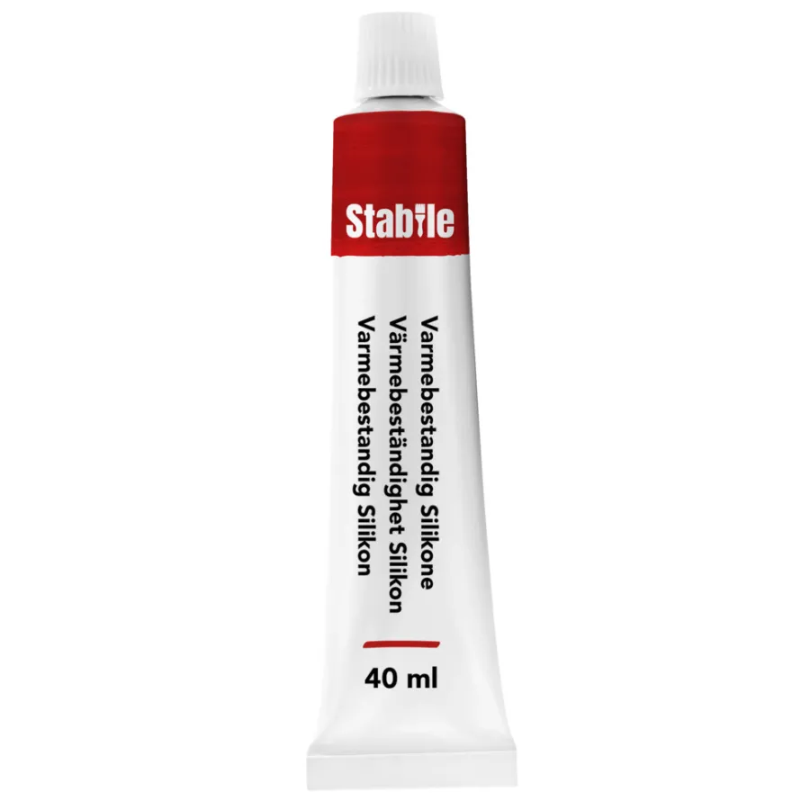 Silikon^Stabile Varmebestandig silikon 40 ml -
