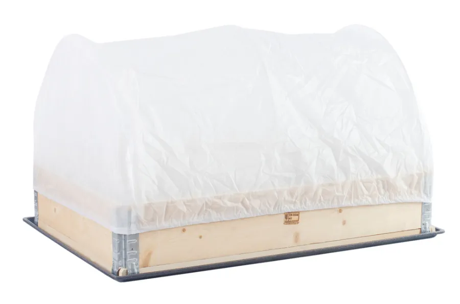 Plantebord & Høybed^Garden Vekstduk m/stenger til pallekarm - ® Hvit