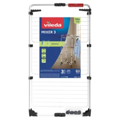 Tørkestativer^Vileda Tower tørkestativ 71 x 71 x 132 cm
