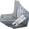 Bygningsbeslag^ Vinkelbeslag med rib 105 × 105 × 90 mm 20-pk.