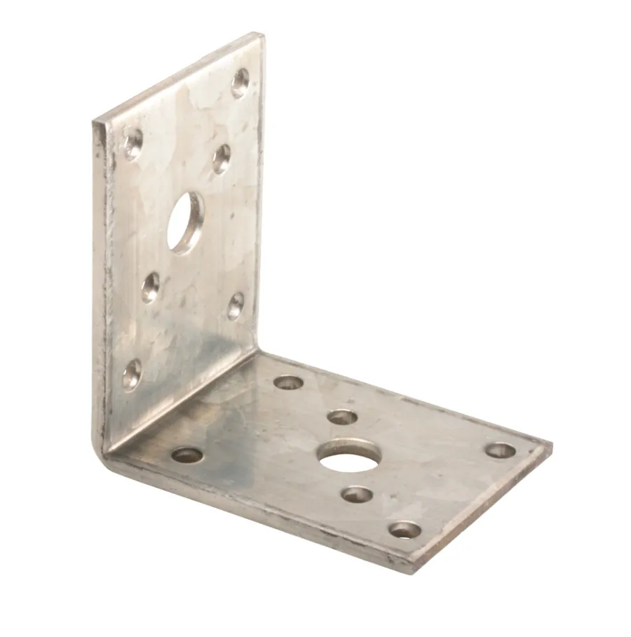 Bygningsbeslag^Heco Vinkelbeslag 60 x 60 x 45 x 3 mm