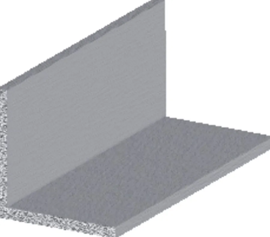Profillister^ Vinkellist aluminium - 25 x 25 mm x 1 meter