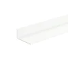 Profillister^ Vinkellist hvit - 15 x 30 mm x 1 meter