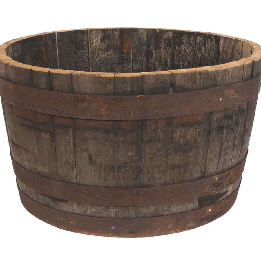 Krukker|Plantebord & Høybed^Scan-Pot Whiskytønne Ø64 cm